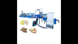 Biodegradable Corn Starch Rice Husk Food Container Making Vacuum Forming Machine [upl. by Enimzaj]