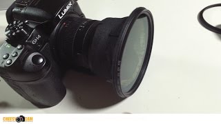 DIY ND Filter Holder for Wide Angle Lenses Demo with Panasonic 714mm [upl. by Htiel]