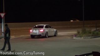 BMW 1M w Akrapovic Exhaust System  LOUD Sound [upl. by Ellynn]