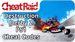 Destruction Derby 2 Cheat Codes  PS1 [upl. by De Witt]