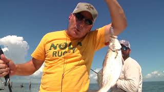 Hack Attack Captain Ahab and the Pirates of Black Bay on Speckled Trout Sportsman TV [upl. by Eilyak]