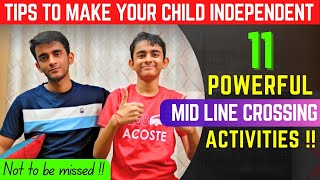 🧠🌟11 powerful MID LINE CROSSING activities to make your child on Autism Independent👌 autism [upl. by Onoitna]