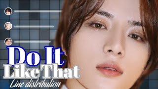 quotDo it Like ThatquotTxT ft Jonas BrothersquotLine Distribution [upl. by Horbal751]