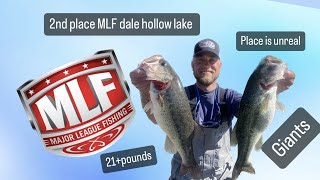 SMASHED em major league fishing BFL dale hollow 2ND PLACE 21pound bag why cant I win [upl. by Aiotal638]