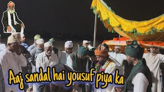 Aaj sandal hai yousuf piya ka qawali by jhangir qawal qawalinight sufi qawwali jaannisaar [upl. by Blank429]