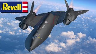 REVELL 148 Lockheed SR71 quotBlackbirdquot video review [upl. by Jaqitsch188]