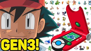 O ASH CAPTUROU TODOS POKÉMON E COMPLETOU A POKÉDEX DE HOENN [upl. by Balliett689]