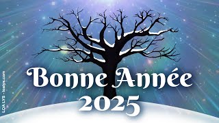 Bonne année 2025  Jolie carte virtuelle  arbre [upl. by Zaller]