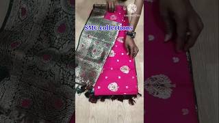 Softy pattu saree  dussara special sarees smccollections fashionstyles onlineshopping [upl. by Yennep]