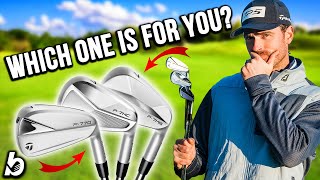 NEW Taylormade P770 vs P7MC vs P7MB irons 2023 [upl. by Ahcsim]