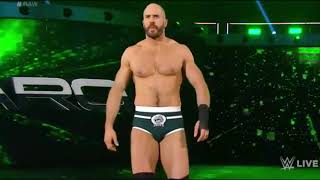 Cesaro debuts new theme song Raw 2019 [upl. by Dnumyar]