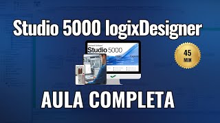 Aula Completa Programação CLP Rockwell  Studio 5000 logix Designer  INETEC [upl. by Oenire]