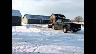 Plowing snow with the Dodge Ram [upl. by Angelica143]