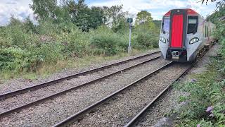 Transport For Wales DMU no 197104  Chepstow 2G58 26092024 [upl. by Asiluj198]