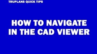 How to Navigate AutoCad Viewer [upl. by Joris]