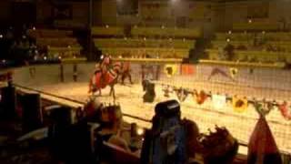 Medieval Times Baltimore  Red amp Yellow Knight vs Red Knight [upl. by Nakada359]