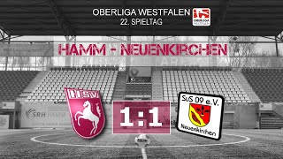 22 Spieltag 201516 Hammer SpVg  SuS Neuenkirchen 11 01 [upl. by Trebma]