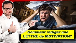 📝 Comment rédiger une LETTRE DE MOTIVATION qui captive les Recruteurs  💡 [upl. by Doralyn]