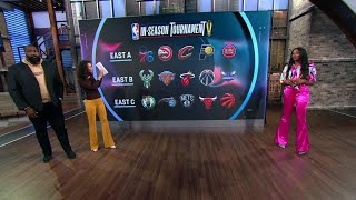 NBA InSeason Tournament Champion Predictions  NBA Today [upl. by Ahsemad]