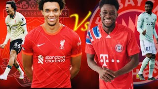 Trent AlexanderArnold Vs Alphonso Davies 2021 HD 1080i [upl. by Senoj261]