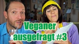 Veganer ausgefragt 3  Erfolg Buch Beruf Pille Periode Saftfasten VEGAN [upl. by Dibb]