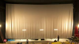 IMAX Screen Installation Timelapse at Celebration Cinema Crossroads [upl. by Mateusz]