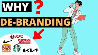 Is this the future of marketing  what is debranding [upl. by Einitsed]