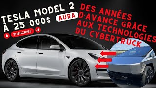 La Tesla Model 2 à 25 000 dollars aura des années d’avance grâce aux technologies du Cybertruck [upl. by Federico]