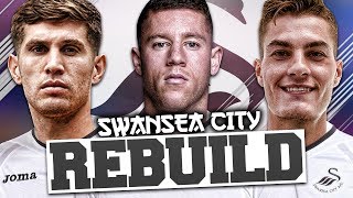 REBUILDING SWANSEA CITY FIFA 18 Career Mode [upl. by Vinaya]