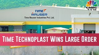 Time Technoplast Bags Order Of Rs 210 Crores [upl. by Chantalle]