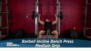 Barbell Incline Bench  Chest Exercise  Bodybuildingcom [upl. by Jessen]