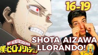 SHOTA AIZAWA LLORANDO😭  quotMY HERO ACADEMIAquot Temp 5 Ep 1619 [upl. by Dviad]