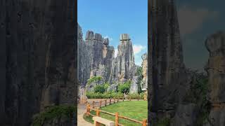 This is ChinaYunnan ProvinceKunming CityStone Forest Scenic Area [upl. by Ainyt150]