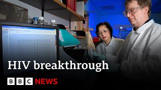 Scientists say they can cut HIV out of cells  BBC News [upl. by Thin]