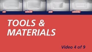 CleanCut Bath Install Series 4 of 9  Tools amp Materials [upl. by Remas]