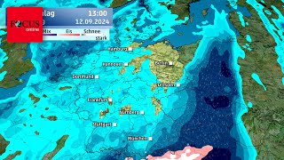 Dauerregen und Gewitter Wetterumschwung trifft Teile Deutschlands heftig [upl. by Aela]