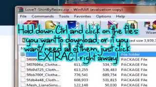 How to Extract Sims 2 Downloads With WinRar [upl. by Maletta]