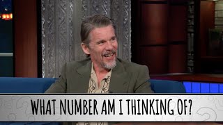 Ethan Hawke Takes The Colbert Questionert  Part 2 [upl. by Georgine332]