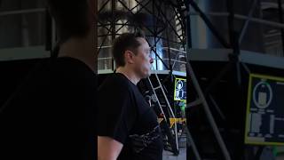 Elon Musk looking at his mansion spacex starship [upl. by Solley821]