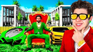 La VIDA BILLONARIA de FRANKLIN en GTA 5 🤑👑 Mods [upl. by Antons]