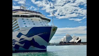 “Majestic Princess” Cruise Ship Circumnavigation Around Australia 2023 [upl. by Annoyi911]