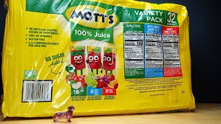 Unboxin Doxin  Motts 100 Juice Box Variety Pack [upl. by Ahsyla]