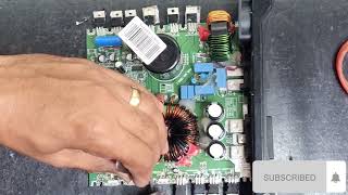 reparo no amplificador taramps MD18001 dicas de conserto eletronica novo som [upl. by Vernor484]