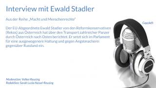 Interview mit Ewald Stadler [upl. by Veradis]