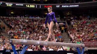 Shayla Worley  Balance Beam  2008 Olympic Trials  Day 2 [upl. by Veta818]