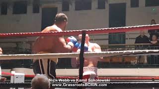 NICK WEBB vs KAMIL SOKOLOWSKI DEVASTATING STOPPAGE YORK HALL [upl. by Laspisa372]