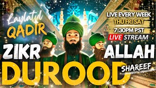 🔴 DUROOD SHAREEF  ZIKR ALLAH  LIVE With Shaykh Nurjan Mirahmadi Sufi Meditation Center [upl. by Krahmer]