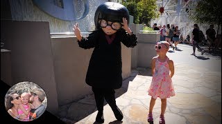 SUPER CUTE INCREDIBLES 2 MEET amp GREET IN DCA  DISNEYLAND VLOG 136 [upl. by Anirtik580]