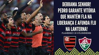 FLAMENGO VENCE O FLAFLU SEGUE LÍDER E AFUNDA O FLUMINENSE NA LANTERNA DO BRASILEIRÃO [upl. by Langdon456]