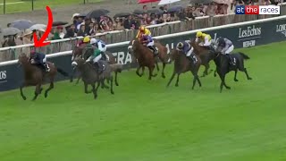 Potential Arc contender  Frankel colt DELIUS lands the Prix du Lys at Chantilly [upl. by Adnohsak460]